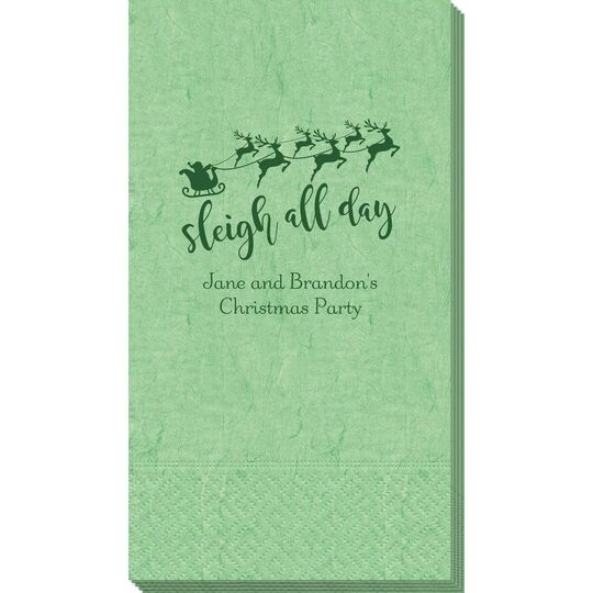 Sleigh All Day Bali Guest Towels